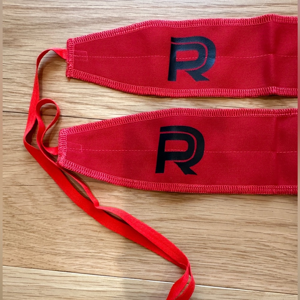 PRWraps brand wrist wraps for gym/weightlifting, red, NIB